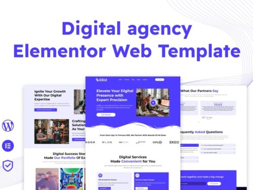 Digital Agency Elementor Web Template