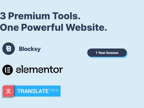 Website Premium Toolkit – 1 Year Shared License Package